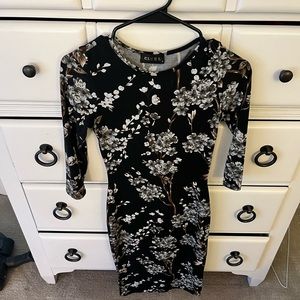 Size 8 black dress!